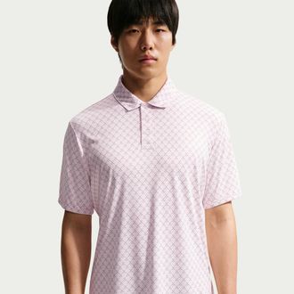Nike Mens Par Dri-FIT Golf Polo in Pink | II4169-664