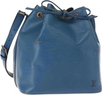 Louis Vuitton Pre-owned Bucket Bags, female, Blue, Size: ONE SIZE Pre-owned Vintage Bucket Bag