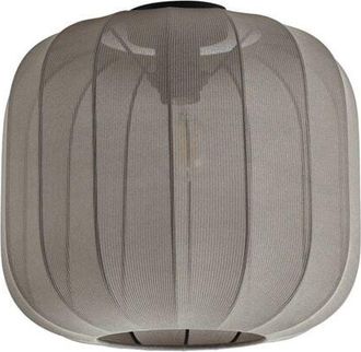 Lindby Lindby L&aacute;mpara De Techo helin En Gris Textura, Tela, Tejido, Seda