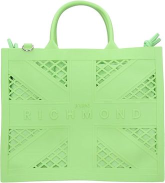 John Richmond Rubber Bag - Dames - Shoppers - Groen - ONE Size - Tassen