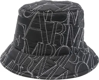 Emporio Armani Allover Logo Bucket Hat