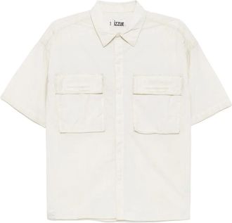 Izzue Camicia con ricamo - Toni neutri