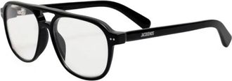 Jacquemus Pilot Montuur - unisex - Brillen - Zwart - 56 MM - Accessoires