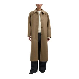 Olaf Hussein Donna, Cappotti, Marrone, M, new