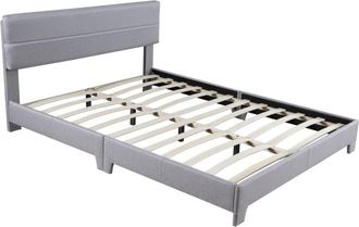 Concept Usine Cama de dise&ntilde;o 160x200 gris