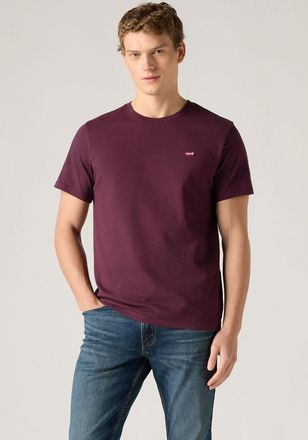 Levi's T-Shirt LEVIS ORIGINAL HM TEE, Herren, Gr. XXL, potent lila, Jersey, Obermaterial: 100% Baumwolle, unifarben, normal h&uuml;ftbedeckend, Rundhals, Rippb&uuml;nd