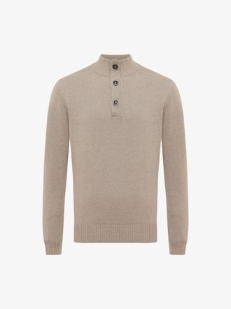 Gentiluomo Turtle Buttonszip | Beige