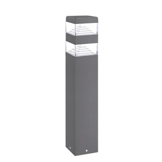 Lumihome Soporte Piramidal Inoxidable 30 Led Smd 8.5w 12v 40 Cm Lumihome Blanc Neutre (4000 K) - Anthracite