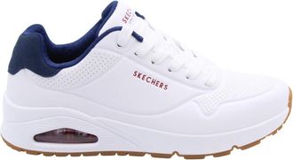 Skechers Airplane Sneaker - Heren - Sneakers - Wit - 41 EU - Schoenen