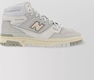 New Balance 650 leather sneakers perforated upper