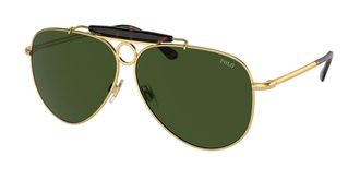 Polo Ralph Lauren PH3149 941171 Mens Sunglasses Gold Size 60
