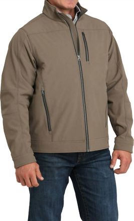 Cinch Bonded Conceal Carry Jacket In Brown