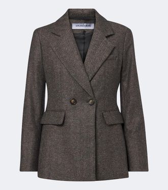Veronica Beard Tilbury herringbone blazer