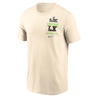 Nike Seattle Seahawks Super Bowl LX Champions Long Ball Nike Mens NFL T-Shirt in Brown | N19915A78X-26Y