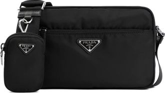 Prada Re-Nylon Schoudertas - Dames - Schoudertassen - Zwart - ONE Size - Nylon - Tassen