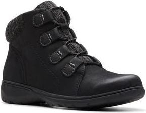 Clarks Carleigh Jade Bootie in Black Nubuck at Nordstrom Rack, Size 7.5