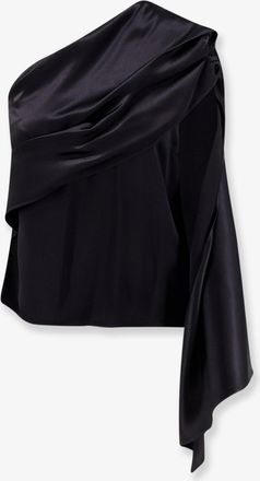 Alberta Ferretti Top in viscosa con drappeggio - ALBERTA FERRETTI - gender_Woman