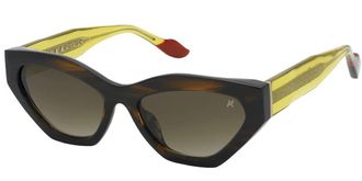 Yalea SYA174 FRIDA KAHLO 0GEQ Womens Sunglasses Black Size 55