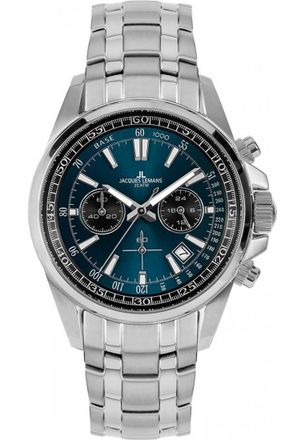 Jacques Lemans 1-2117ZC Mens Liverpool Watch - Silver - One Size