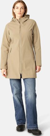 Ilse Jacobsen Womens Raincoat Daybreak01b - Cream - Size: 10