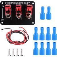 OEM Panel De Encendido Basculante, Panel De Interruptores Basculantes, Material Met&aacute;lico De Alta Calidad, Amplia Aplicaci&oacute;n Para Coches De 12 V Y Coches D