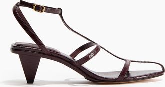 H&M Hohe Sandaletten - Brown