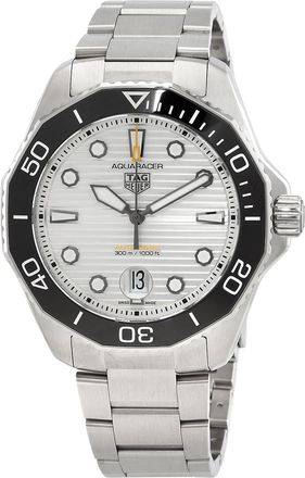 Tag Heuer Pre-owned Tag Heuer Aquaracer Automatic Grey Dial Mens Watch WBP201C.BA0632