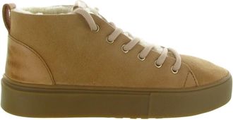 Blackstone Schoenen, Dames, Beige, 37 EU, Leer, Cl 258 Shearling Sneaker