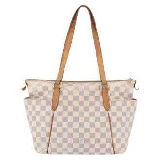 Louis Vuitton Bolso Tote Vintage Pre-owned - Pre-owned - Mujer - Beige - ONE SIZE