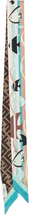Fendi Fish-print Scarf