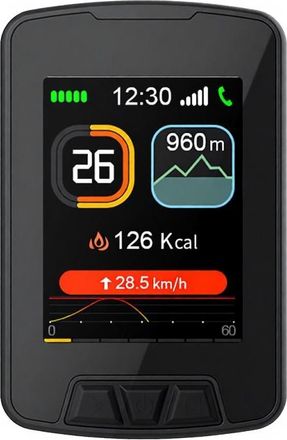 OEM Ciclocomputador Gps Inal&aacute;mbrico, Resistente Al Agua, Con Gran Pantalla Lcd A Color, Mapas, Navegaci&oacute;n Y Recargable (para Bicicletas, Bicicletas El&eacute;ctr