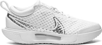 Nike Zoom Court Pro HC White/Metallic Silver sneakers - women - Rubber/Fabric/Fabric - 8
