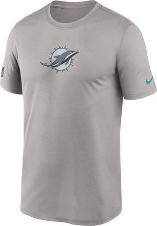 Nike Miami Dolphins Team Issue Legend Nike Mens Dri-FIT NFL T-Shirt in Grey | 02TI09T9P-9LP