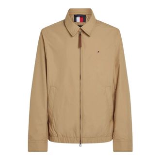 Tommy Hilfiger Heren, Jassen, Beige, Maat: XS Poliester