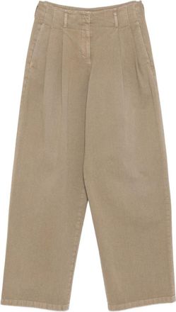 Golden Goose Trousers Pale Khaki
