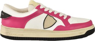 Philippe Model Rubber Sneakers - White/Fuchsia