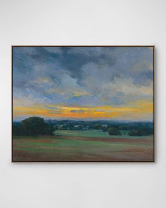John-Richard Soir d & apos;Automne Framed Giclee by Pascal Giroud