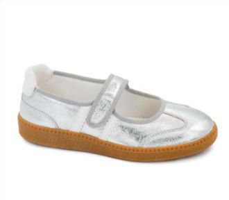 Corkys Footwear Womens Calm Down Mary Jane Sneaker In Silver