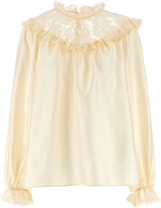 Zimmermann Lace Billow Camicie Beige-Donna