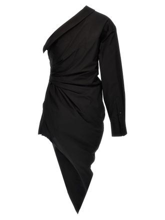 Alexander Wang Womens Black Cotton Short Dress