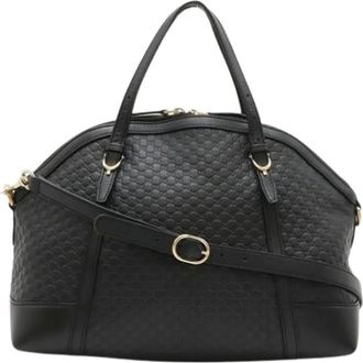 Gucci Pre-owned Borsa Tote in Pelle Vintage - - Pre-owned - Donna - Nero - ONE SIZE