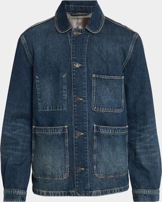 Paige Men & apos;s Trevino Denim Chore Jacket