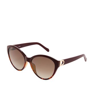 Fossil Womens Stellah Cat Eye Sunglasses