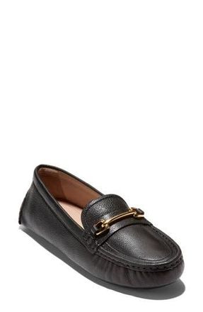 Cole Haan Emeryn Horsebit Driver Loafer in Black Leather at Nordstrom Rack, Size 7.5