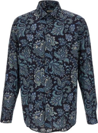 Etro Etro Floral Paisley Cotton Shirt