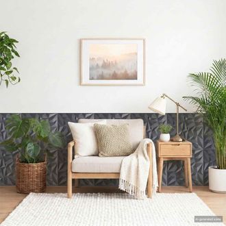 vidaXL Vidaxl Pannelli Da Parete 24 Pz 50 X 50 Cm Grigio Ametista Schiuma Xps
