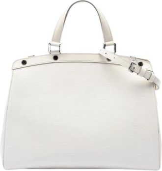 Louis Vuitton Pre-owned Brea MM - Dames - Vintage Handtas - Wit - ONE Size - Leer - Vintage