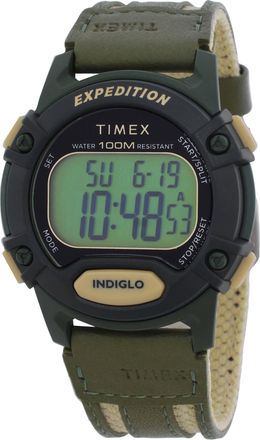 Timex Expedition Quartz Digital Green Dial Mens Watch TW4B30300