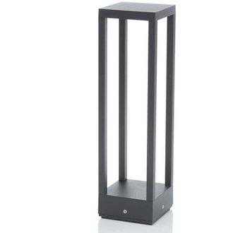 Lucande Led Carlota in Nero da Alluminio - Lucande