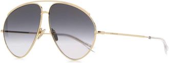 Gucci Gold Metal Sunglasses